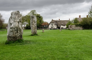 Avebury stencirkler og landsby