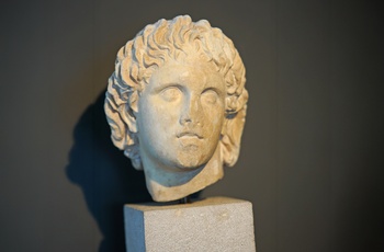 Axelander den Store på museum i Pella - Grækenland