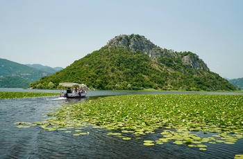 Bådtur på Skadarsøen i Montenegro