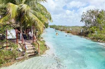 Bacalar's Rapids på Yucatán-halvøen - Mexico