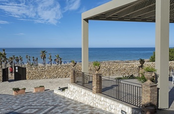 Baia di Ulisse Wellness and Spa på Sicilien - Terrasse