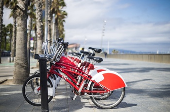 Bycykler i Barcelona