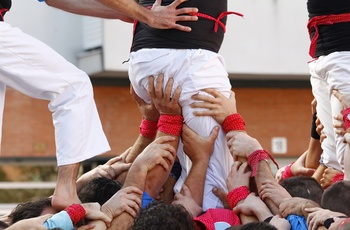 Menneskepyramider, Castells i Barcelona