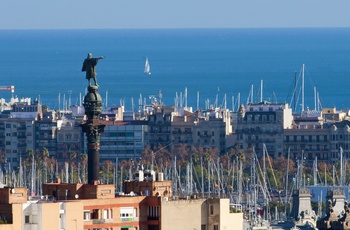 Christopher Columbus monumentet i Barcelona