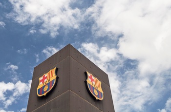 Camp Nou våbenskjold, Barcelona i Spanien