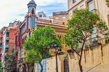 Casa Vicens af arkitekten Antoni Gaudi, Barcelona