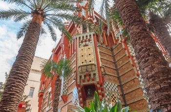 Casa Vicens af arkitekten Antoni Gaudi, Barcelona