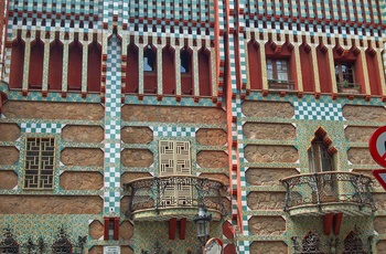 Casa Vicens af arkitekten Antoni Gaudi, Barcelona