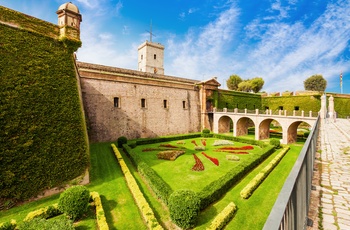 Castell de Montjuic i Barcelona