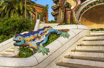 Park Güell i Barcelona