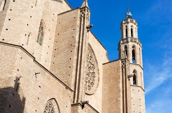 Santa Maria del Mar kirken i Barcelona 