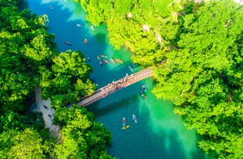 Batyon Creek nær Austin, Texas