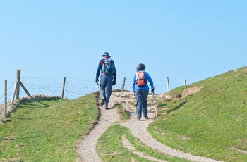 South West Coast Path fra Beer har nogle af de mest fantastiske kystvandringer i Sydengland