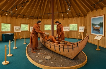 Beothuk Interpretation Centre - Newfoundland -  AI-generet billede 2026