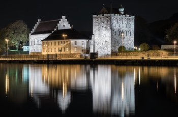 Bergenhus Fæstning Rosenkrantztårnet, Bergen i Norge