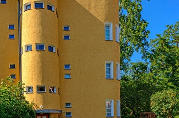 Hufeisensiedlung - en del af Berlin Modernism Housing Estates - Tyskland