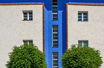 Hufeisensiedlung - en del af Berlin Modernism Housing Estates - Tyskland