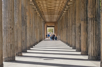 Søjler ved Altes Museum i Berlin, Tyskland