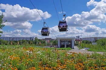 Kabelbane i Marzahn Gärten der Welt - © VisitBerlin - Foto V. Kneiske