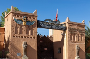 Biograf Museum foran Taourirt Kasbah i Ouarzazate - Marokko