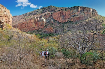 På vandretur i Blyde River Canyon i Sydafrika
