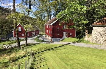 Boen Gård Hotel eksteriør ved Kristiansand i Norge