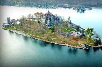 Boldt Castle fra oven