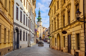 Den gamle bydel i Bratislava, Slovakiet