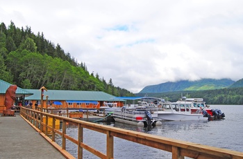 Knight Inlet Lodge i British Columbia, Canada