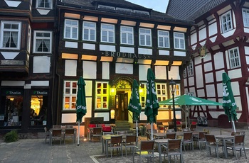 Brodhaus i Einbeck - her kan du få den lokale Einbecker-øl og spise klassiske tyske retter