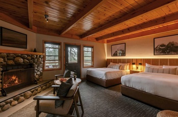 Buffalo Mountain Lodge, Banff i Alberta i det vestlige Canada - Dobbeltværelse