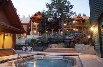 Buffalo Mountain Lodge, Banff i Alberta i det vestlige Canada - Facaden