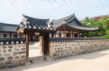 Bukchon Hanok Village i Seoul - Sydkorea