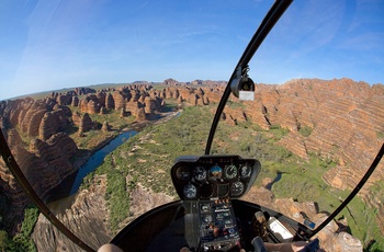 HeliSpirit Bungle Bungle Range i Purnululu National Park - western Australia