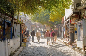 Bjergbyen Şirince i Tyrkiet