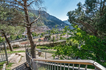 Udsigt til byen Amasya langs Yesil-floden - Tyrkiet
