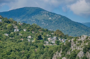Udsigt til byen Tsagarada Pelion-halvøen - Grækenland