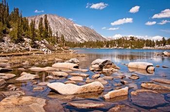 Chickenfoot lake, Mammoth Lakes i Californien