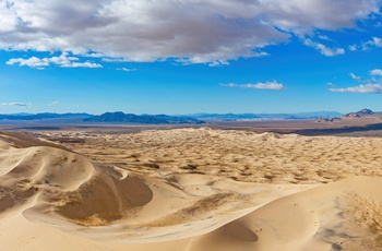 Sandklitterne Kelso Dunes i Mojave National Preserve, Californien