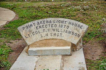 Point Arena Lighthouse opført 1870, Californien