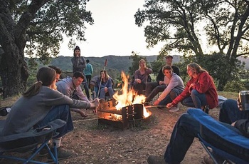 Campingpladsen Santa Margarita KOA, Californien i USA