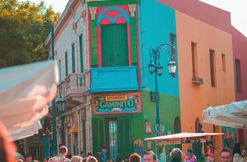 Farverige Caminito, Buenos Aires, Argentina - Foto: Barbara Zandoval, Unsplash