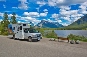 Cruise America autocamper - Alberta i det vestlige Canada