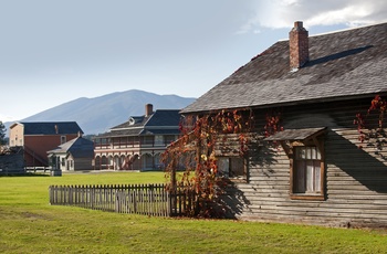 Kulturarvsbyen Fort Steele i British Columbia - Canada