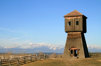 Kulturarvsbyen Fort Steele i British Columbia - Canada