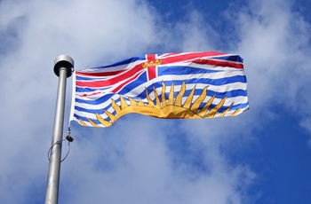 Flaget i British Columbia - Canada