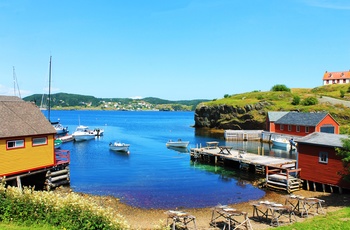 Sommer i Trinity på Newfoundland, Canada