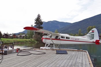 Vandflyver nær Tyax Lodge i British Columbia, Canada