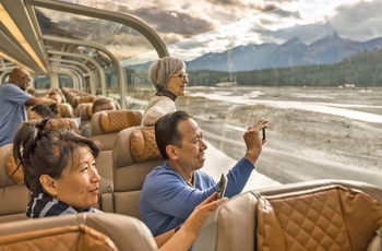 Rocky Mountaineer - Panoramavogn på toget , Canada