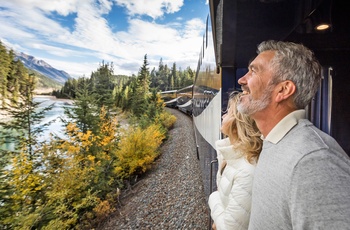 Rocky Mountaineer - Passager på toget, Canada